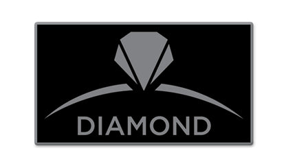 Diamond Pin - Black