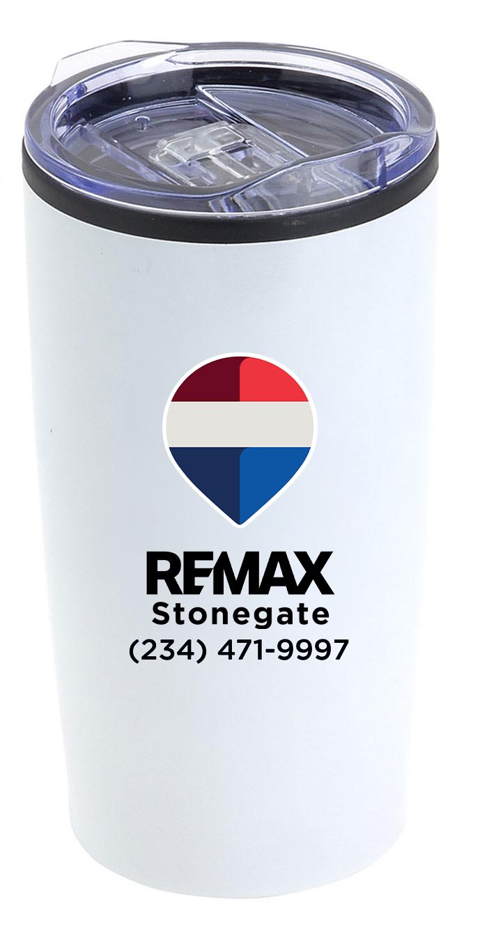 20 Oz. Stainless Steel/Pp Tumbler - Custom Branded