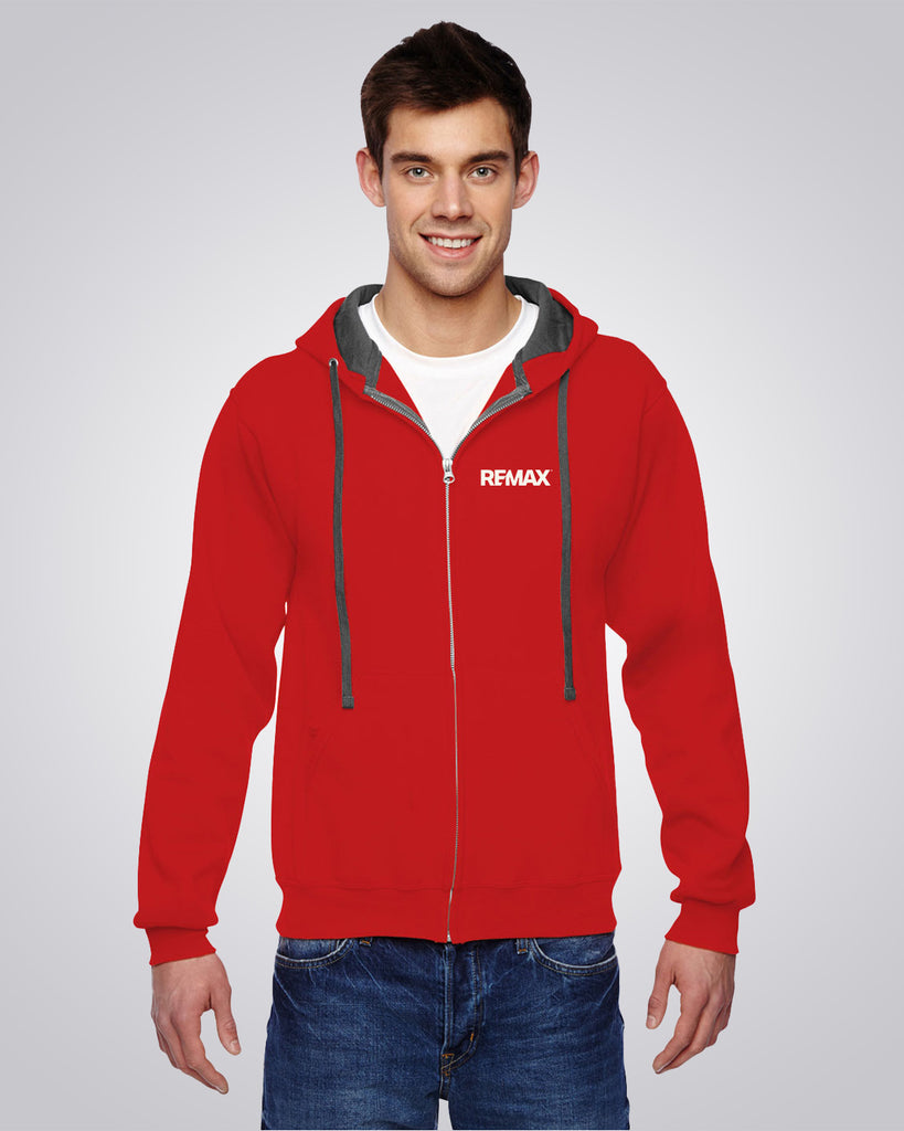 Adult Full-Zip Hooded Sweatshirt - REMAX Brand Refresh