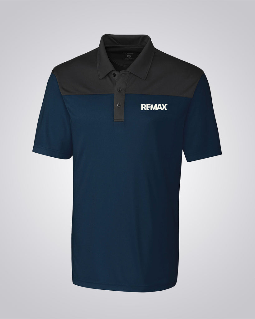 Clique Men's Parma Colorblock Polo (Navy) - REMAX Brand Refresh