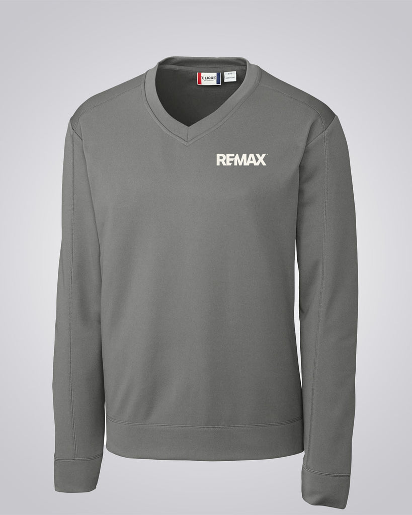 Clique Men's Helsa Vneck Sweater (Titan) - REMAX Brand Refresh