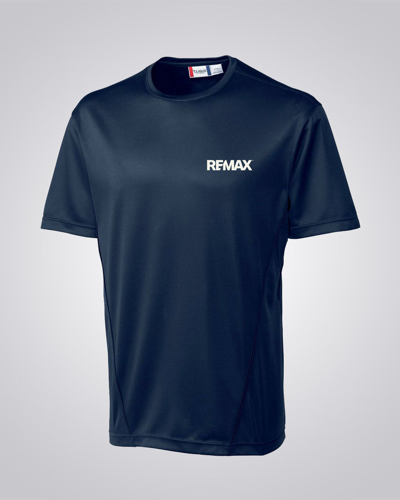 Clique Men's Ice Sport Tee (Navy) - REMAX Brand Refresh
