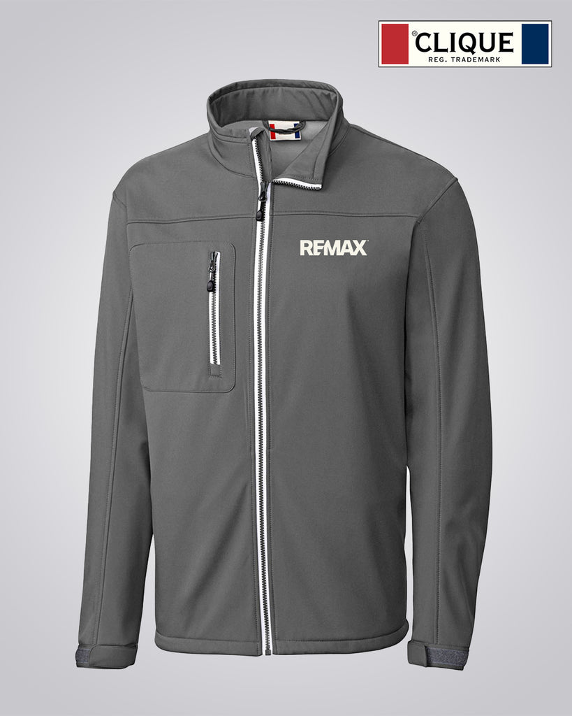 Clique Men's Telemark Softshell Jacket (Pistol) - REMAX Brand Refresh