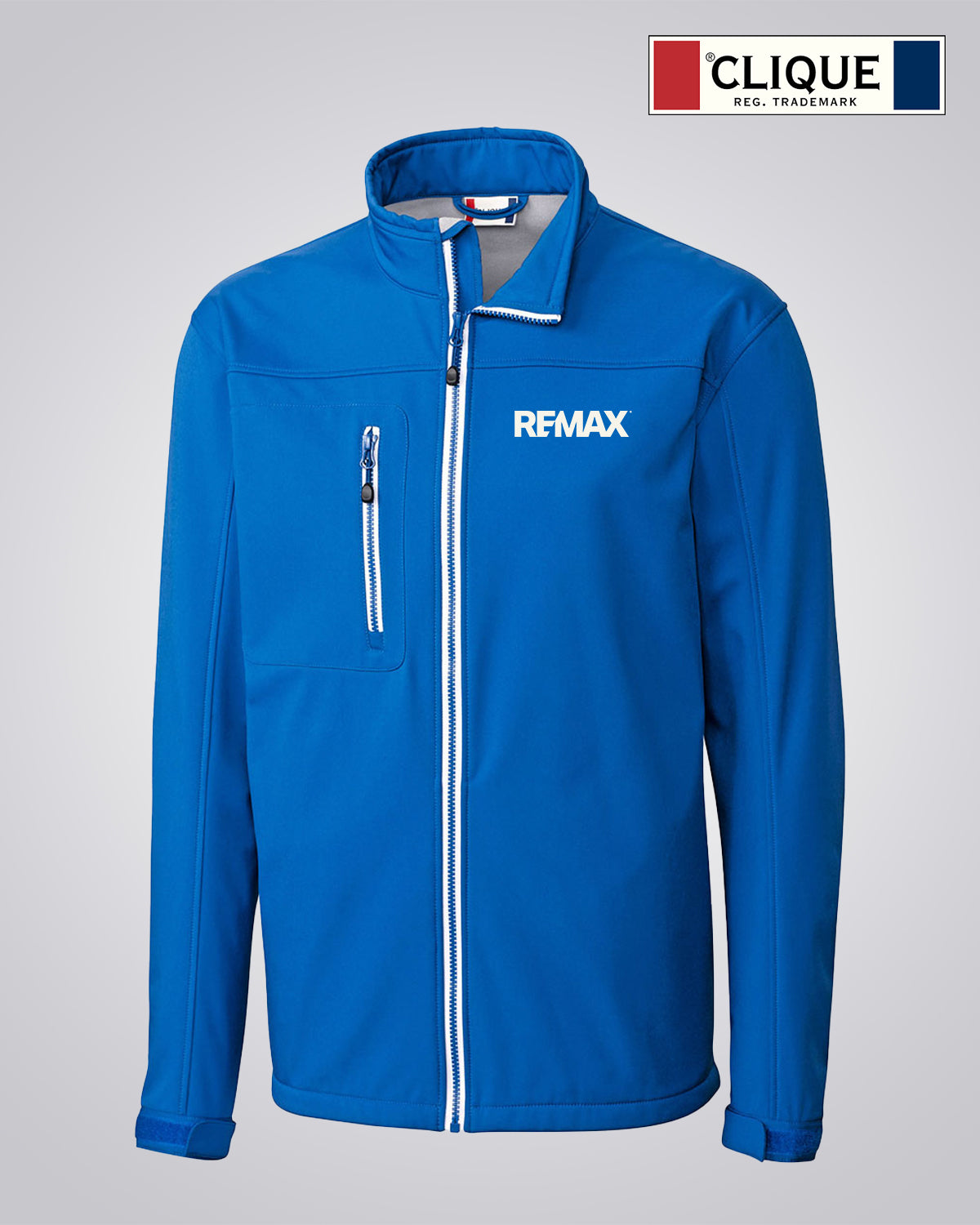 Clique Men's Telemark Softshell Jacket (Royal Blue) - REMAX Brand Refresh
