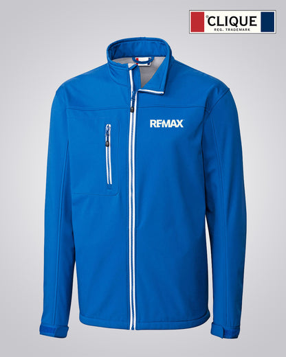 Clique Men's Telemark Softshell Jacket (Royal Blue) - REMAX Brand Refresh