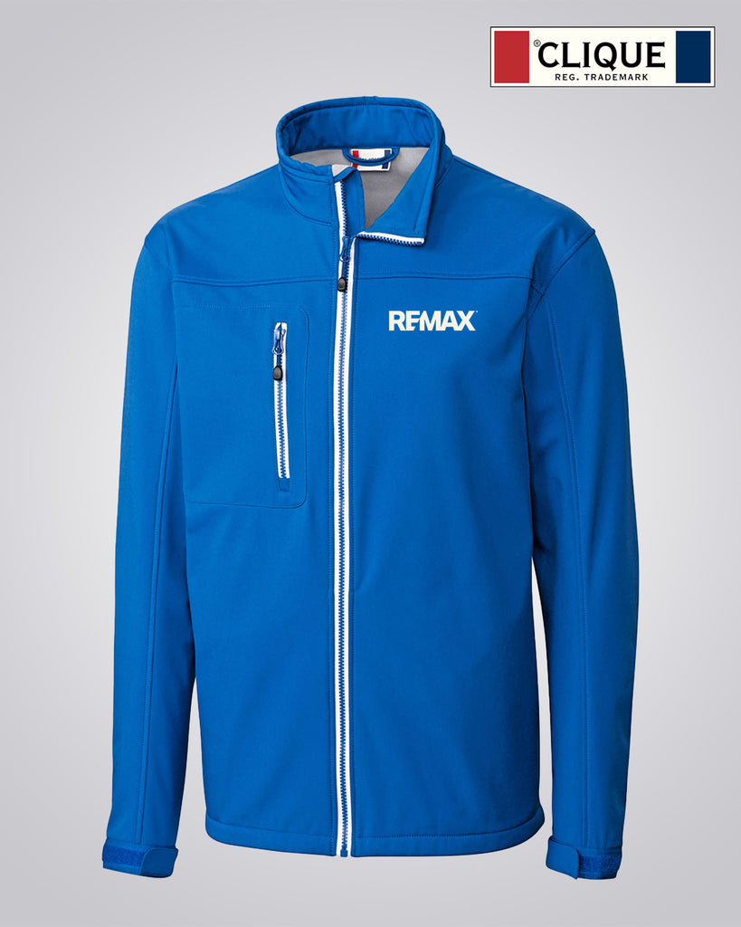 Clique Men's Telemark Softshell Jacket (Royal Blue) - REMAX Brand Refresh