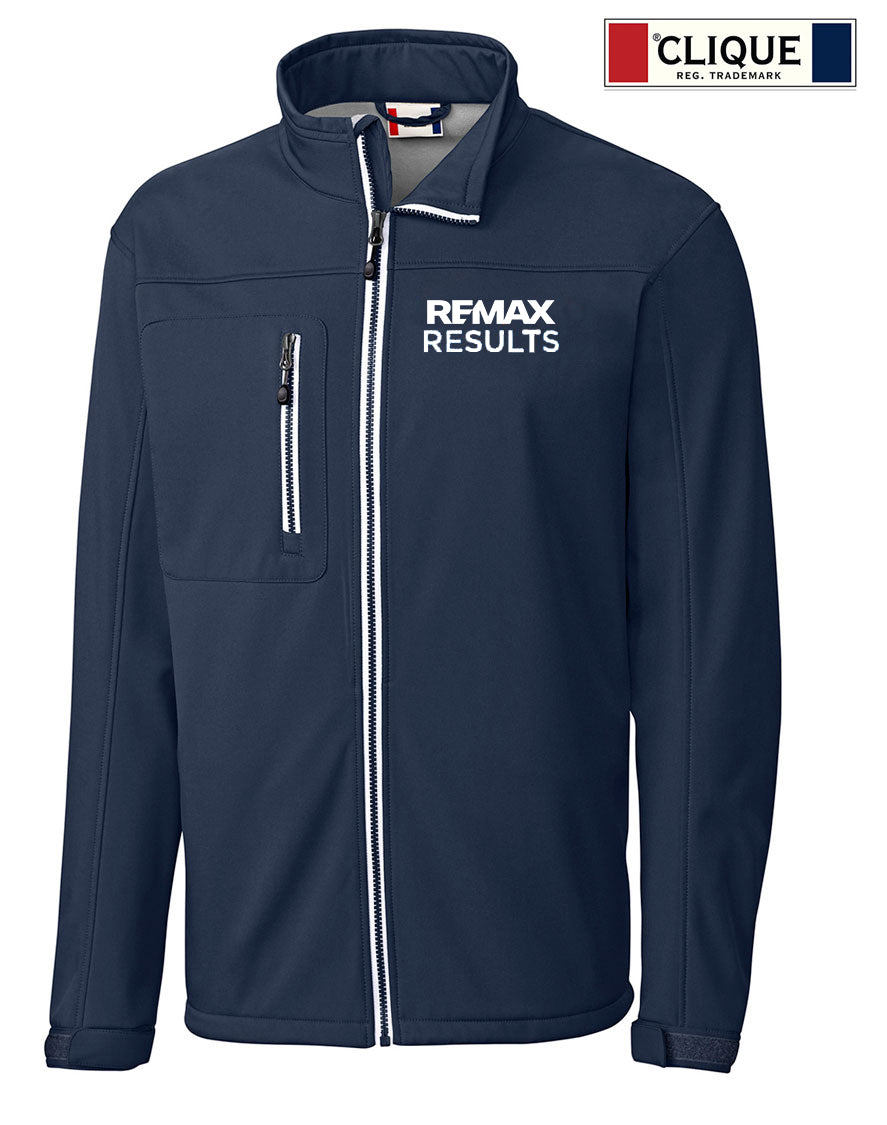Brand Refresh Clique Men's Telemark Softshell Jacket  - Personalized