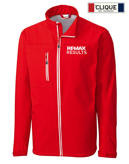 Brand Refresh Clique Men's Telemark Softshell Jacket  - Personalized