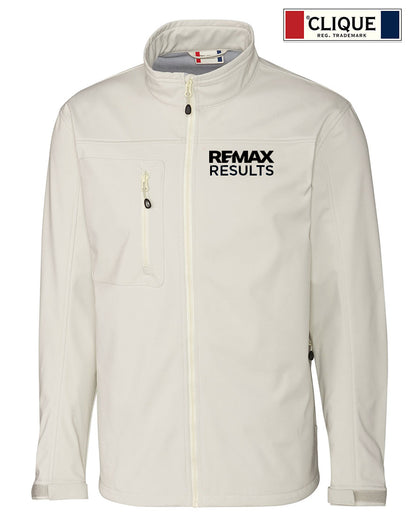 Brand Refresh Clique Men's Telemark Softshell Jacket  - Personalized