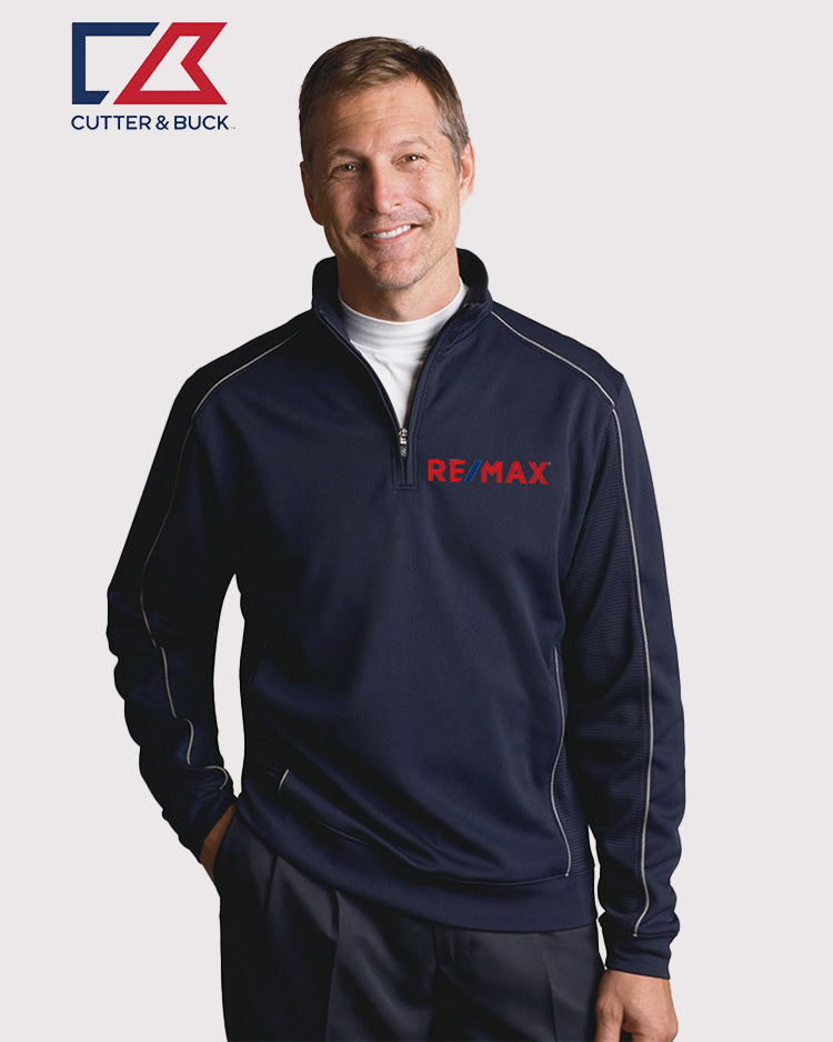 Cutter & Buck Men's Cb Drytec Edge Half Zip