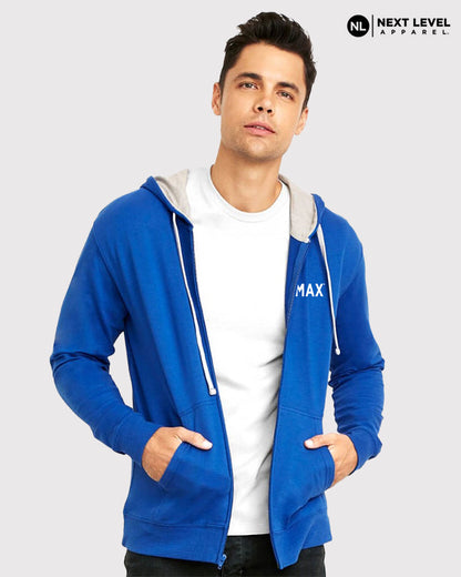 Next Level Adult French Terry Zip Hoody