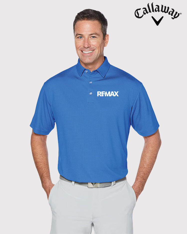 Callaway Men's Birdseye Polo - Embroidered