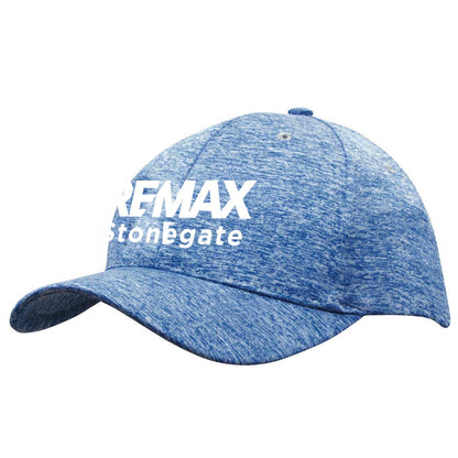Blue cap with 'REMAX Stonegate' logo on a white background