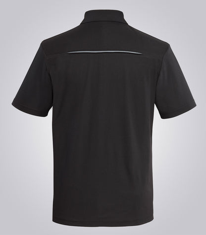 Men's Snag Resistant Contrast Sport Shirt - Brand Refresh - One Color Logo - Embroidered