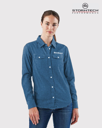 Women's Stormtech Blueridge Denim Shirt