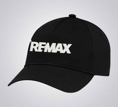 Banner Cap - Black - REMAX Brand Refresh - Full Color 3D Silicone Patch