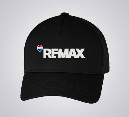 Banner Cap - Black - REMAX Brand Refresh - Full Color 3D Silicone Patch