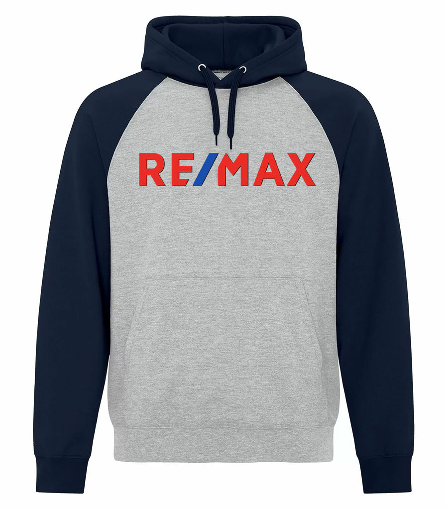 Everyday Fleece Two Tone Hooded Sweatshirt - 3D Logo