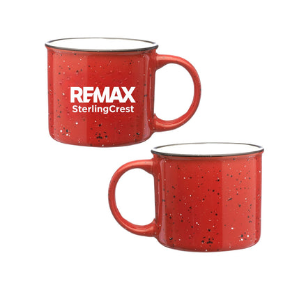 13 Oz. Ceramic Custom Campfire Coffee Mug - Custom Branded