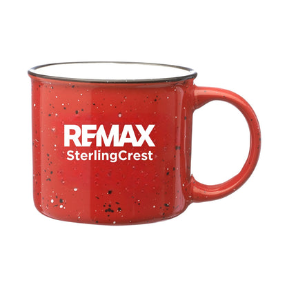 13 Oz. Ceramic Custom Campfire Coffee Mug - Custom Branded