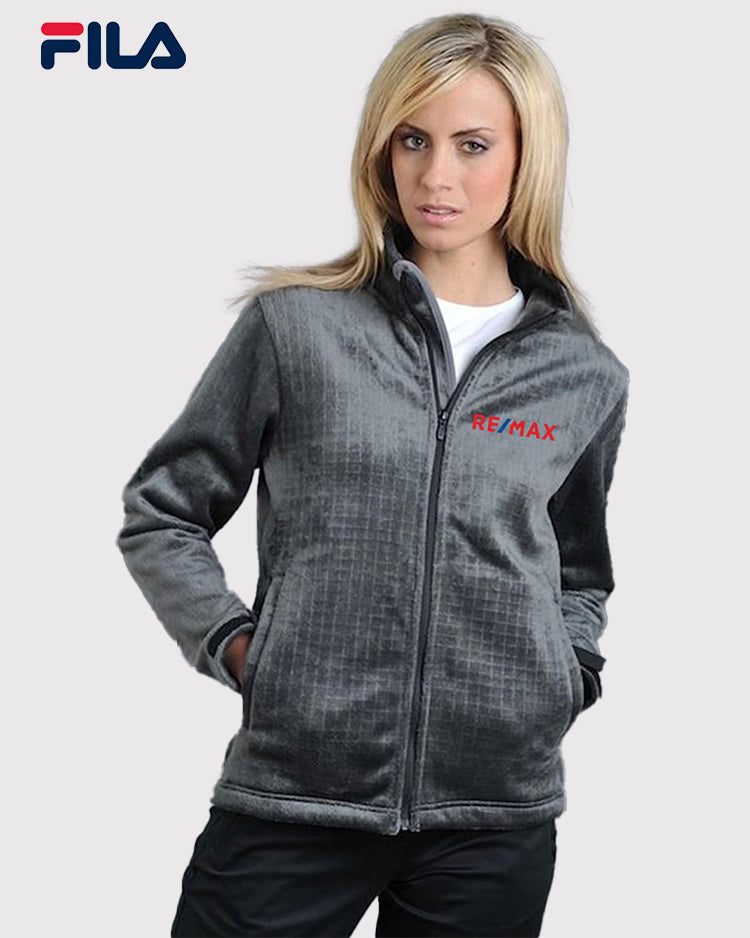 Women's Verbier Textured Fleece Performance Jacket - Fila