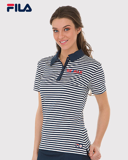 Women's Paros Striped Polo - Fila