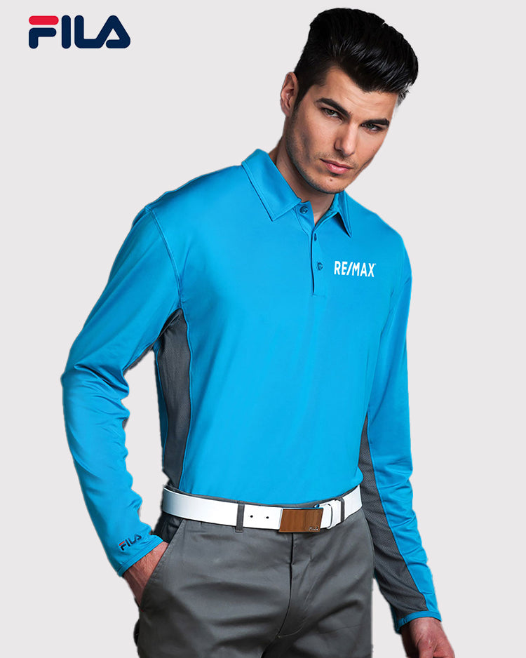 Men's Bedford Long Sleeve Polo - Fila