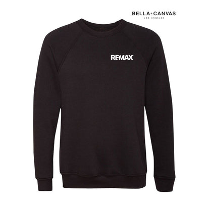 Brand Refresh Bella + Canvas - Unisex Sponge Fleece Raglan Crewneck Sweatshirt - Embroidered