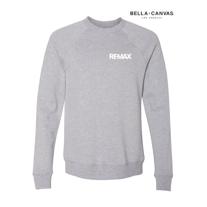 Brand Refresh Bella + Canvas - Unisex Sponge Fleece Raglan Crewneck Sweatshirt - Embroidered