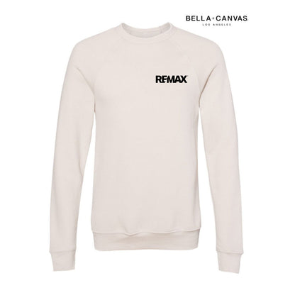 Brand Refresh Bella + Canvas - Unisex Sponge Fleece Raglan Crewneck Sweatshirt - Embroidered