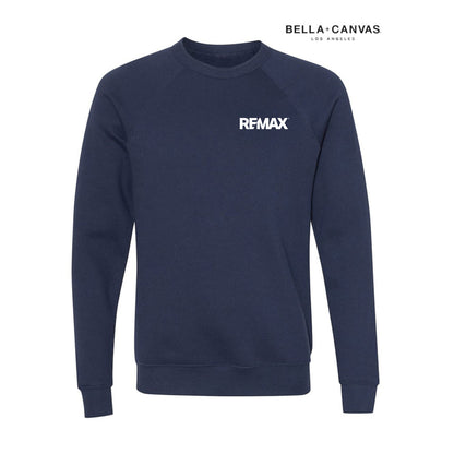 Brand Refresh Bella + Canvas - Unisex Sponge Fleece Raglan Crewneck Sweatshirt - Embroidered