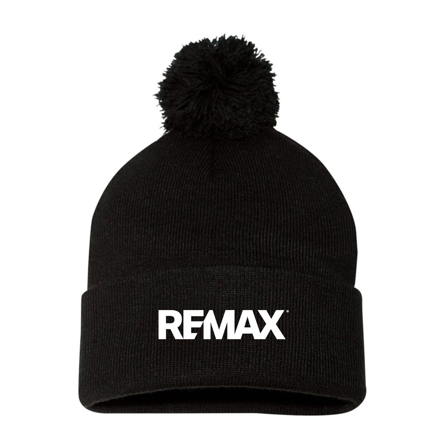 Brand Refresh Pom-Pom 12" Knit Beanie