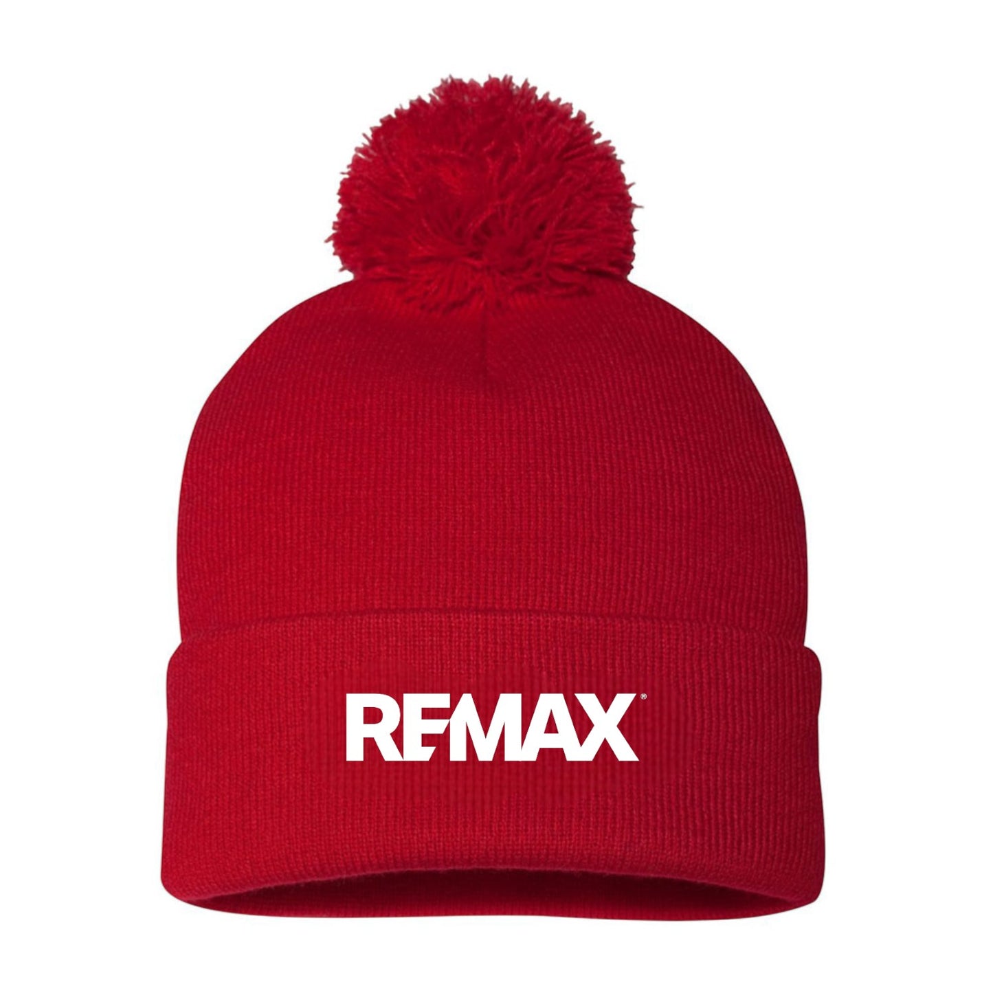 Brand Refresh Pom-Pom 12" Knit Beanie