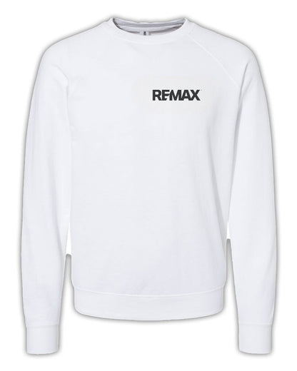 Brand Refresh Unisex Lightweight Loopback Terry Crewneck Sweatshirt