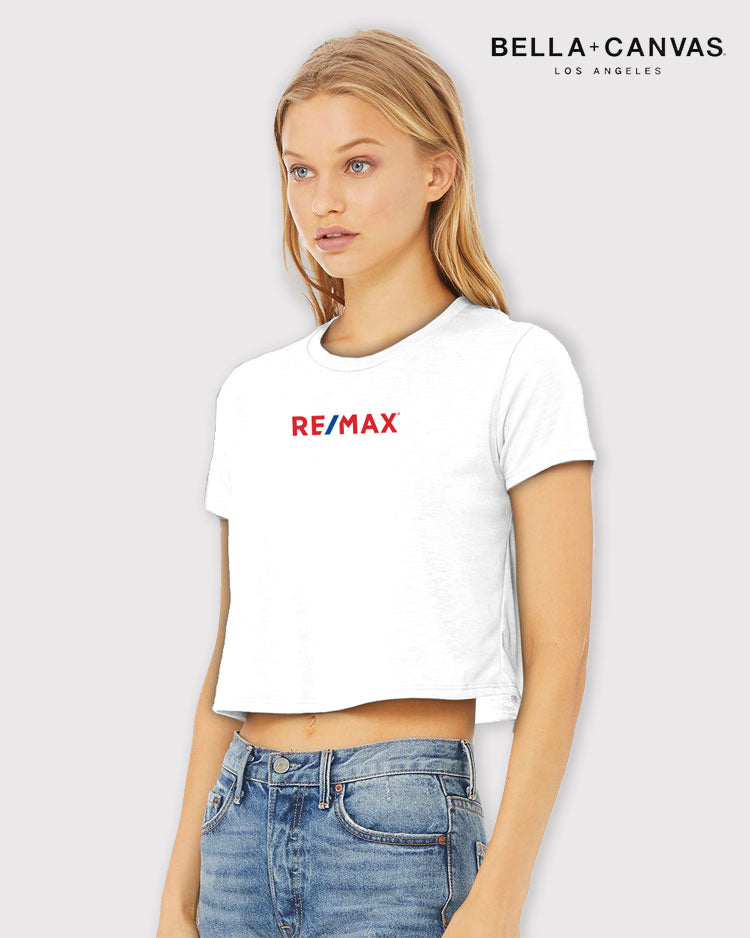 Bella + Canvas - Women’S Flowy Cropped T-Shirt