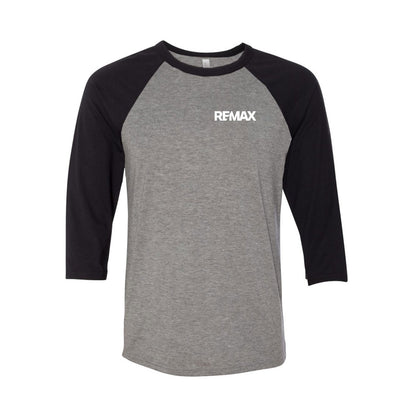 Brand Refresh Bella + Canvas Unisex Three-Quarter Sleeve Baseball T-Shirt