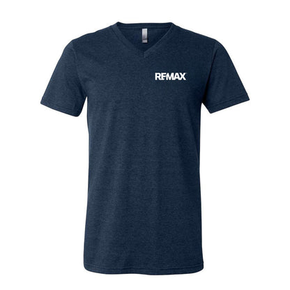 Brand Refresh Bella + Canvas Unisex Heather Cvc V-Neck T-Shirt