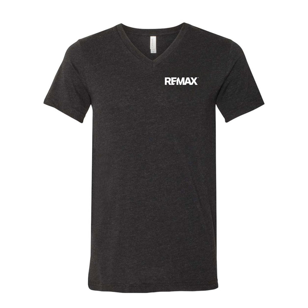 Brand Refresh Bella + Canvas Unisex Heather Cvc V-Neck T-Shirt