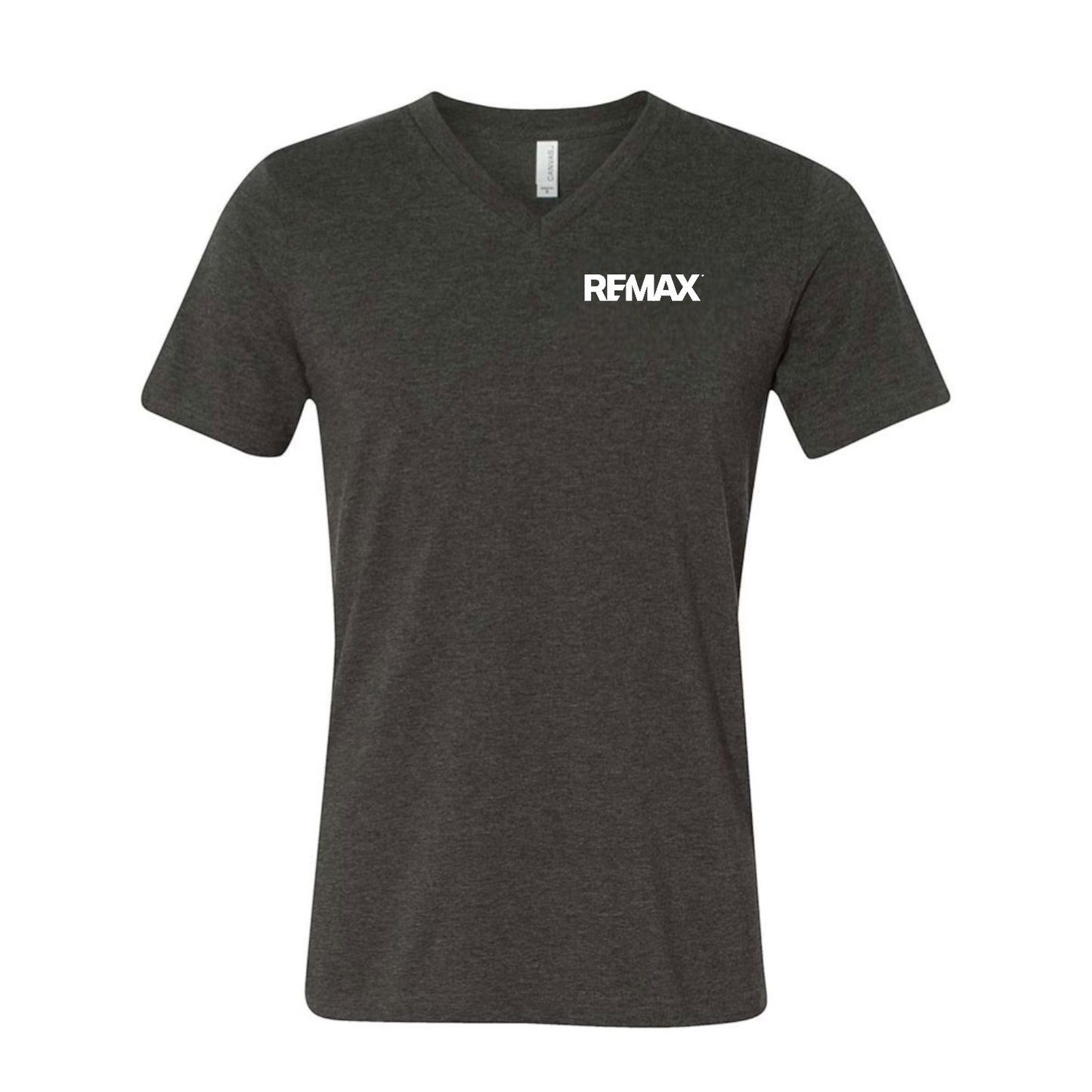 Brand Refresh Bella + Canvas Unisex Heather Cvc V-Neck T-Shirt