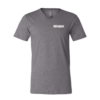 Brand Refresh Bella + Canvas Unisex Heather Cvc V-Neck T-Shirt