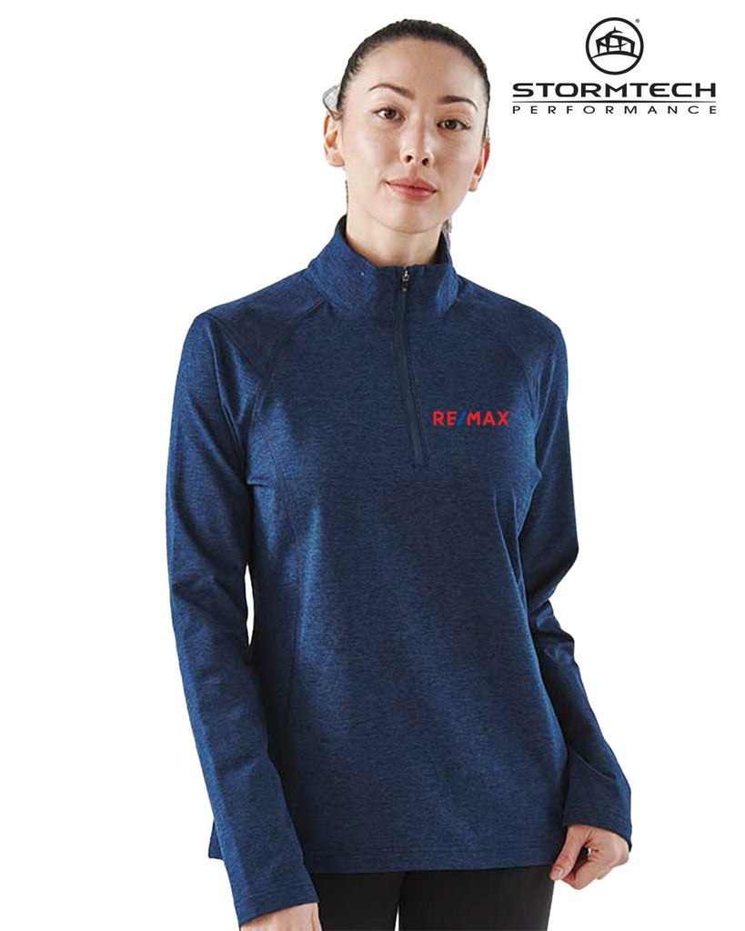 Stormtech Ladies' Treeline Performance 1/4 Zip Pullover - Embroidered