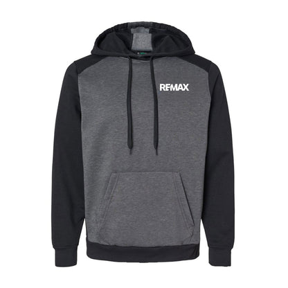 Brand Refresh Eco Revive™ Three-Season Triblend Fleece Hooded Sweatshirt - Print