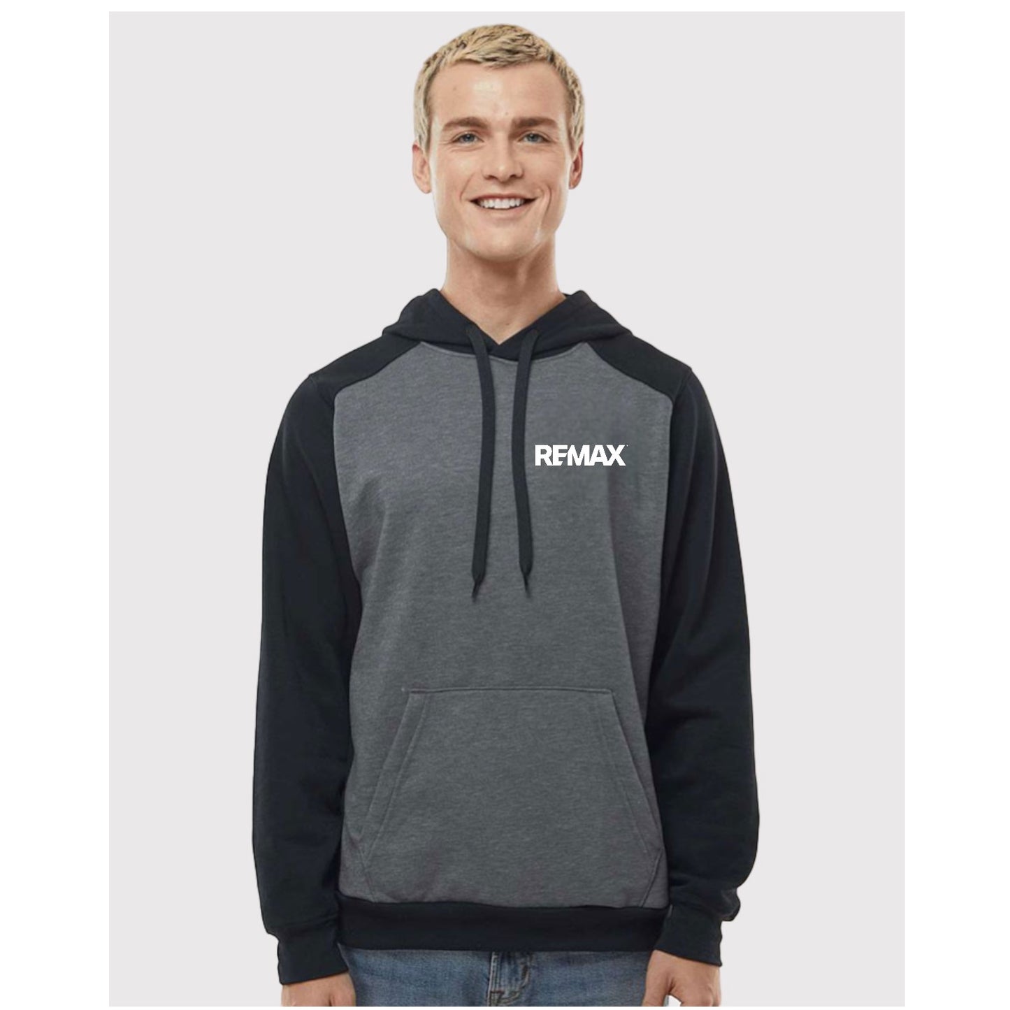 Brand Refresh Eco Revive™ Three-Season Triblend Fleece Hooded Sweatshirt - Print