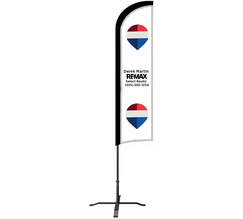 8' Feather Flag - Custom Branded