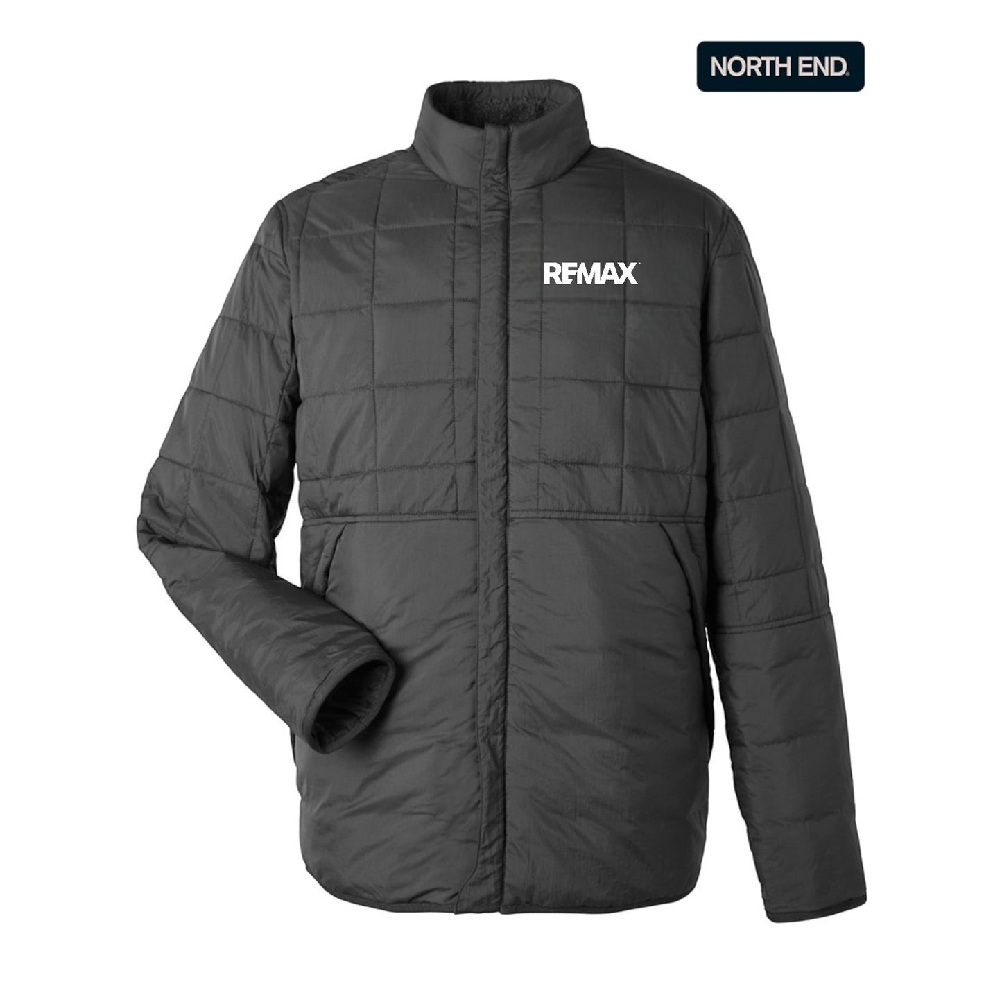 Brand Refresh North End Unisex Aura Fleece-Lined Jacket