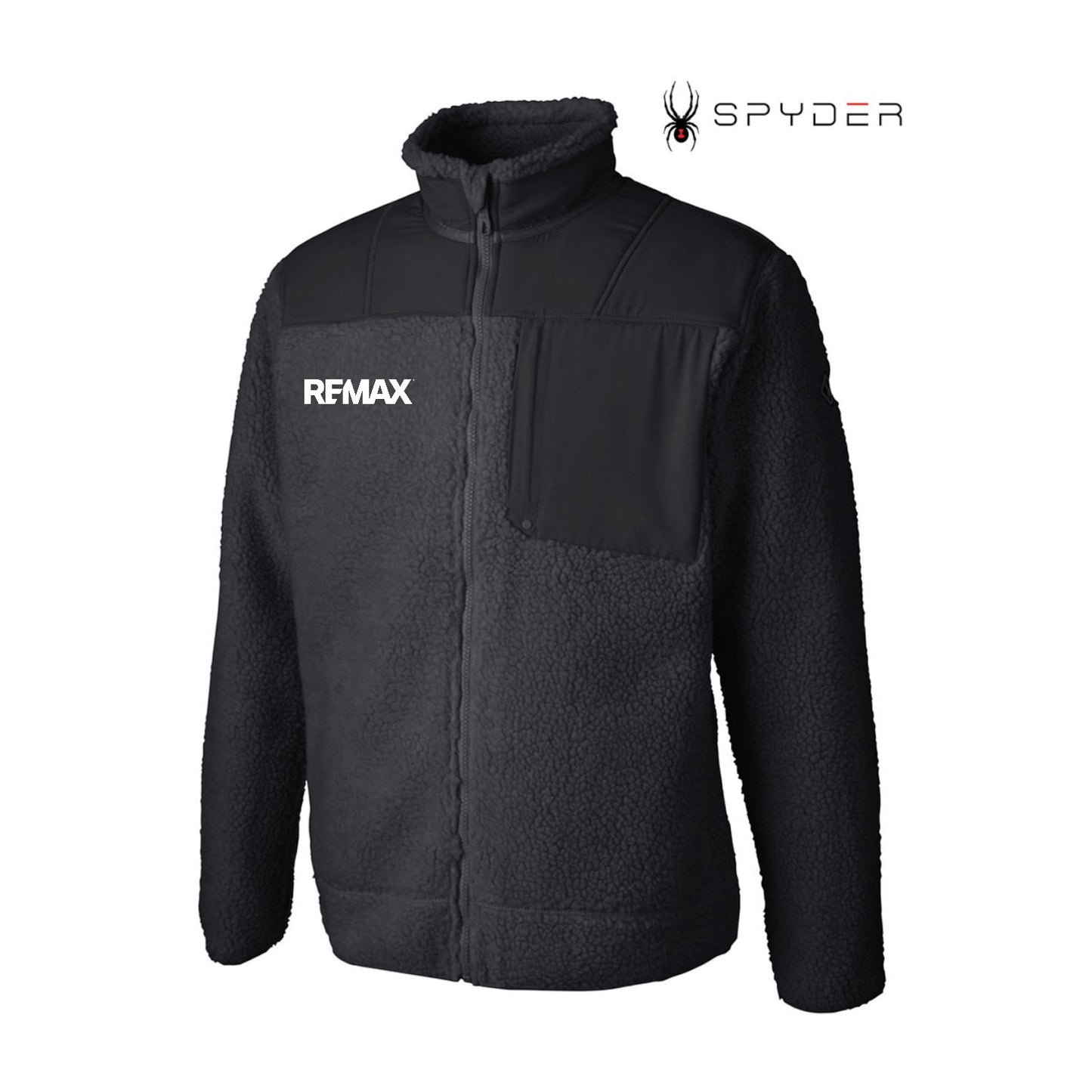 Brand Refresh Spyder Unisex Venture Sherpa Jacket