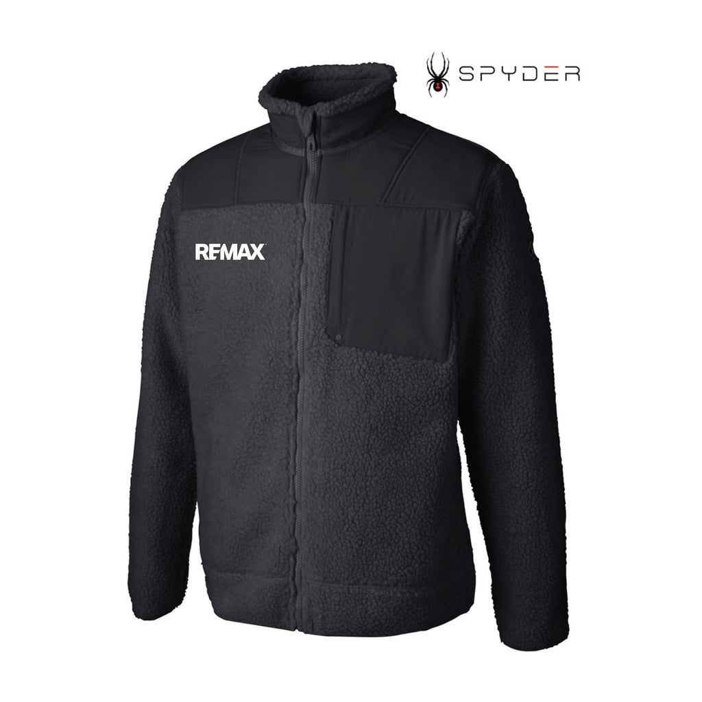 Brand Refresh Spyder Unisex Venture Sherpa Jacket