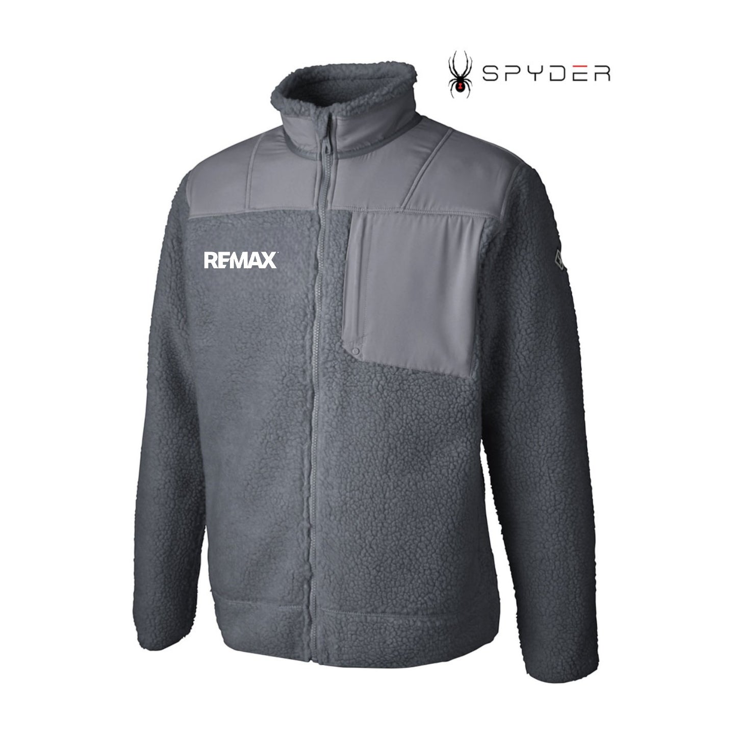 Brand Refresh Spyder Unisex Venture Sherpa Jacket