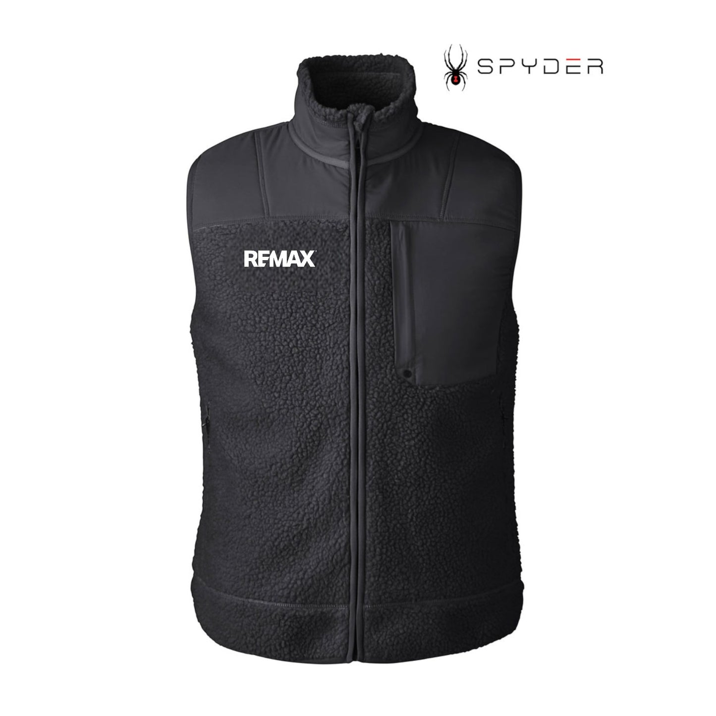 Brand Refresh Spyder Unisex Venture Sherpa Vest