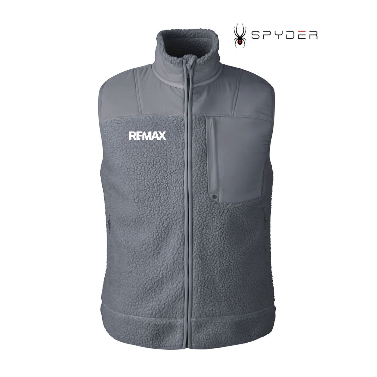 Brand Refresh Spyder Unisex Venture Sherpa Vest